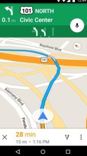 谷歌地图app截图1