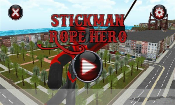 Stickman Rope Hero（火柴人绳索英雄破解版最新版） 3.9.6截图1