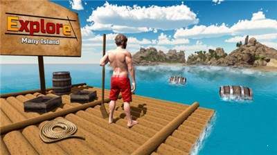 木筏生存岛模拟器百度版截图3