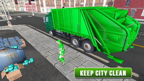 垃圾车驾驶：垃圾分类无限制版截图3