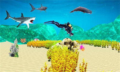 巨型鲨鱼3d汉化版截图2