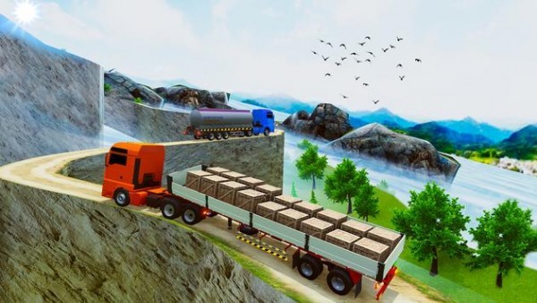 卡车司机越野货运3D网页版截图3