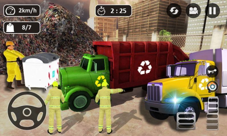 模拟垃圾车扫地九游版截图3