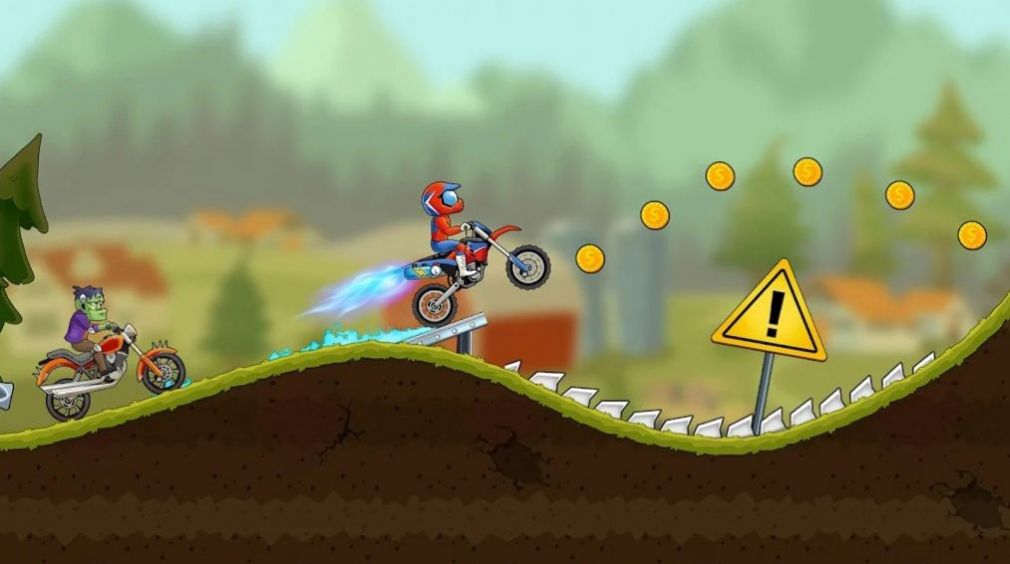 涡轮自行车赛游戏手机版截图4