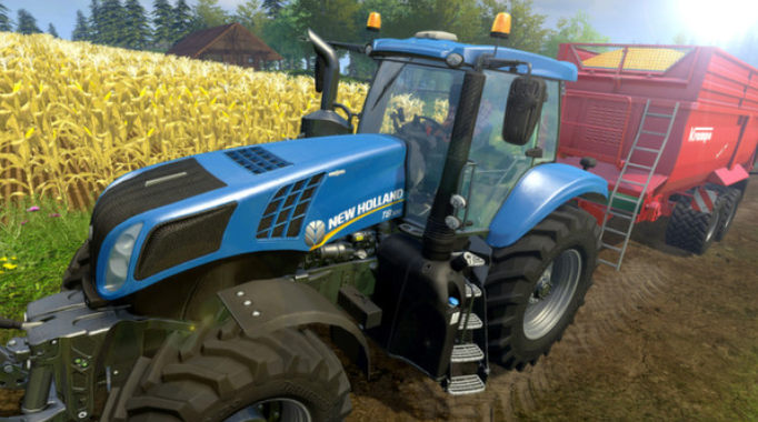模拟农场15挖掘机mod安卓版截图2