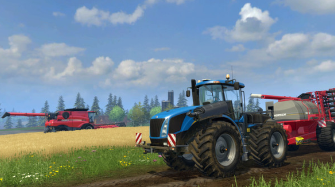 模拟农场15挖掘机mod安卓版截图4