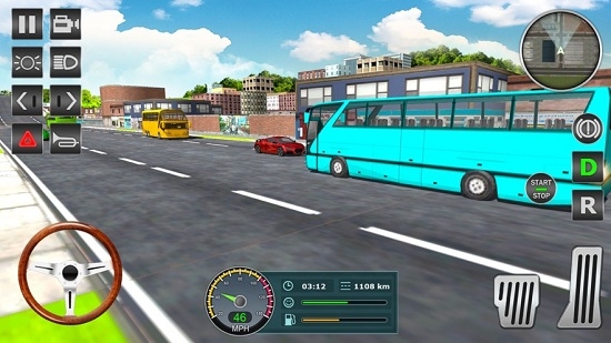真实公交车模拟3D官方正版截图2