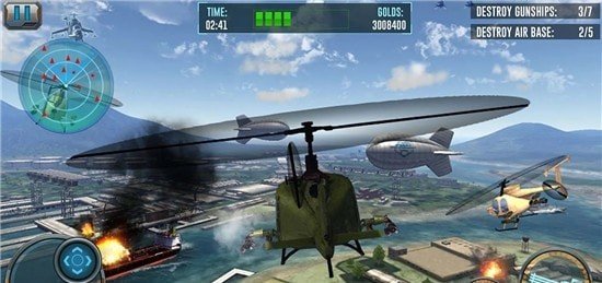 武装直升机空中支援3D免费版截图2