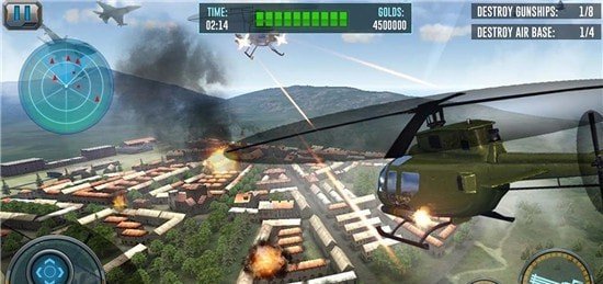 武装直升机空中支援3D免费版截图1